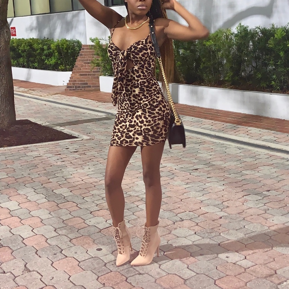 Cheetah dress